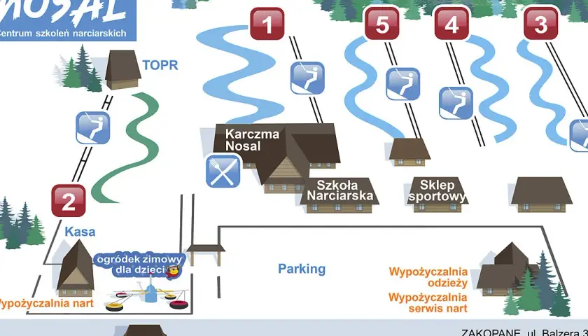 Wyciąg narciarski Nosal - kluczowe informacje i porady dla narciarzy