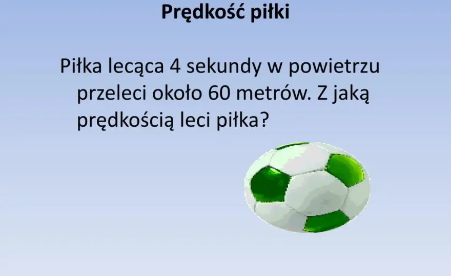 Z jaką prędkością leci piłka nożna? Niezwykłe rekordy i fakty