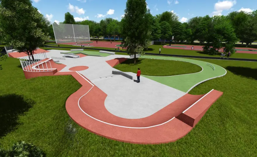 Skatepark w Parku Jordana - lokalizacja, atrakcje i regulamin