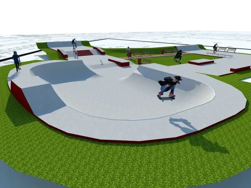 Zdjęcie Skatepark Opole - sprawdź, co oferuje dla deskorolkowców i BMX-ów